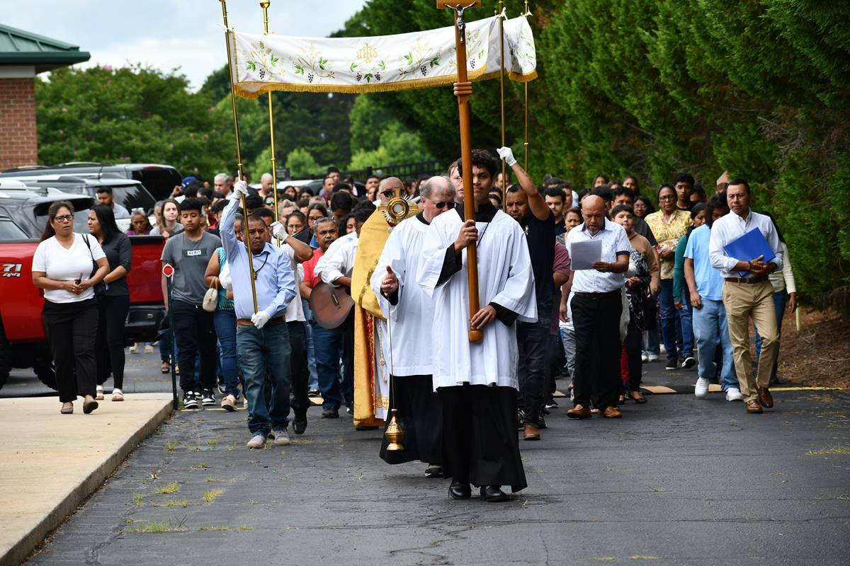 Corpus Christi processions honor the Eucharist