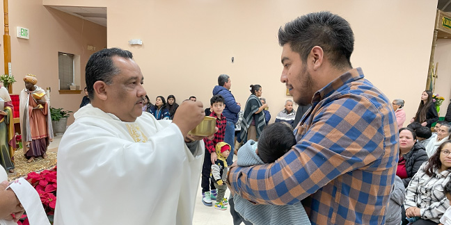 Sacerdote panameño se integra a parroquia Nuestra Señora de Guadalupe