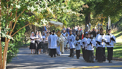 110918 St Ann Christ the King feast