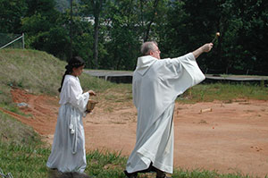 091021 Franciscans leaving OLM 2