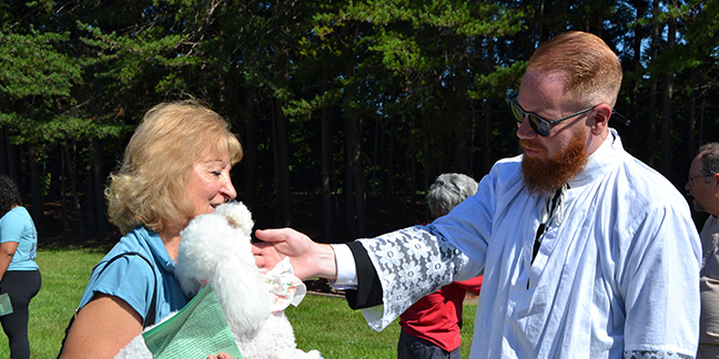 Parishes host Blessing of Animals