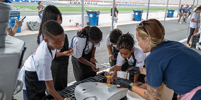 OLA students compete in STEAM competition at Charlotte Motor Speedway