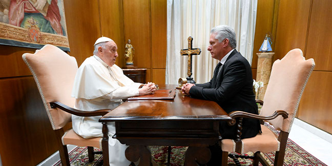 062023 pope cuban president