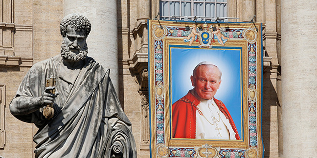 Pope encourages Catholics to get to know St. John Paul II better